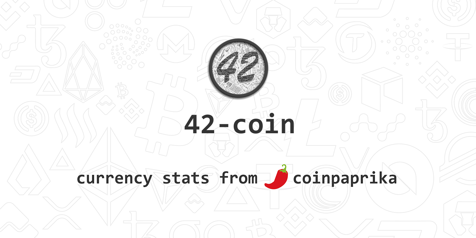 42 coin value