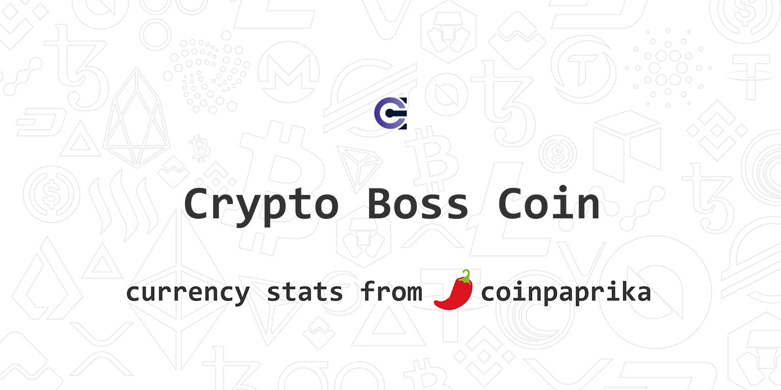 boss crypto coin