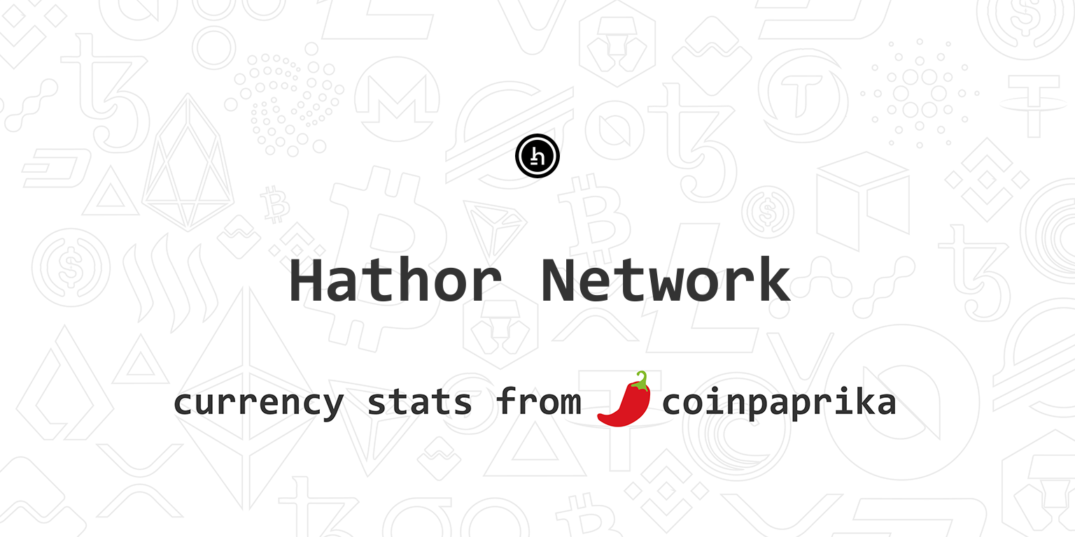 Hathor Network (HTR) Price, Charts, Market Cap, Markets ...