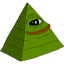 Illuminati Pepe logo