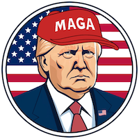 MAGA Trump logo