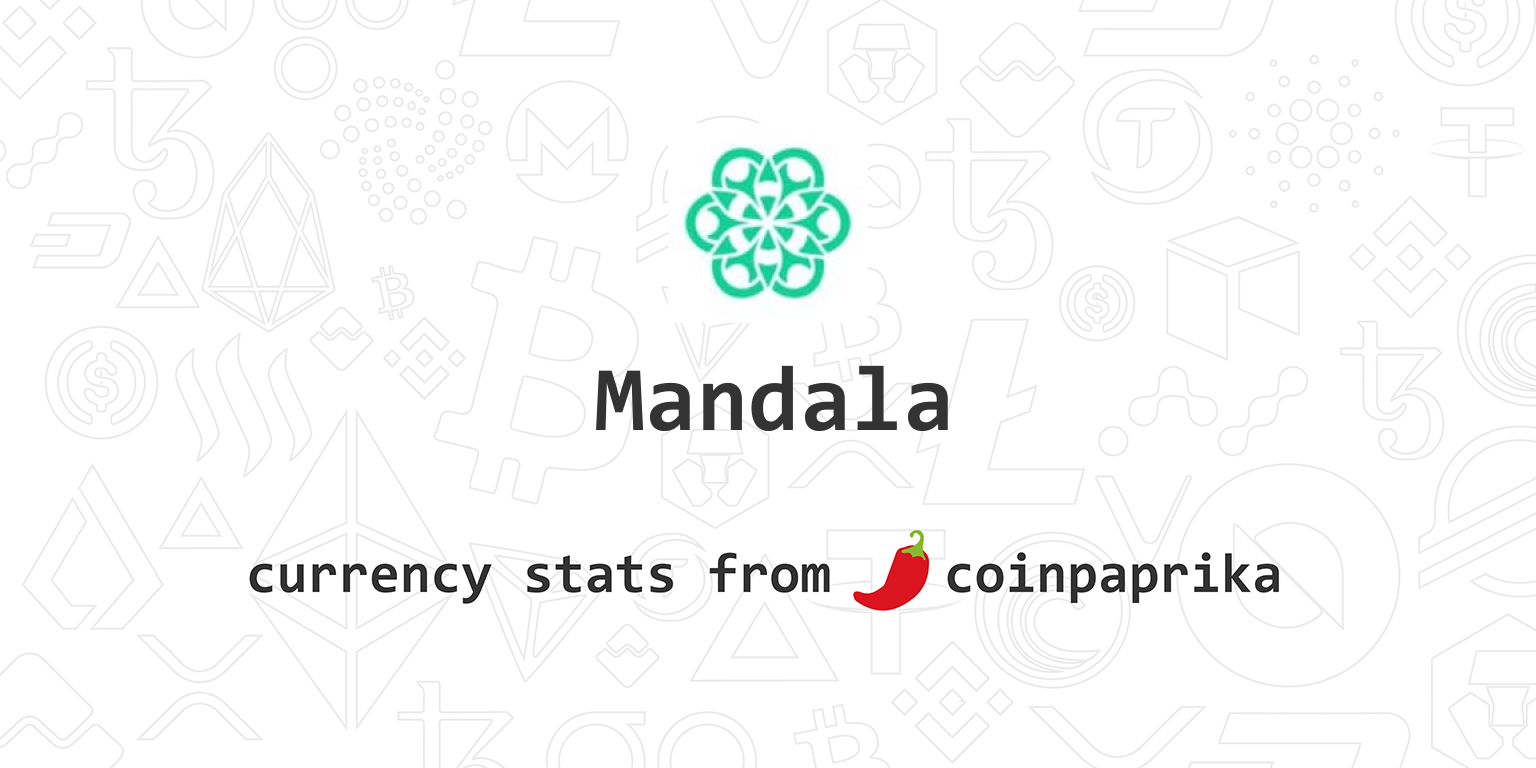 Mandala ICO | ICO Research Platform | Coinpaprika