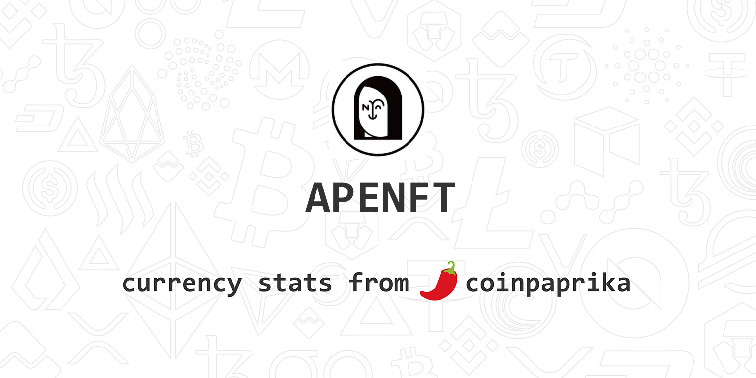 거래소 apenft APENFT price