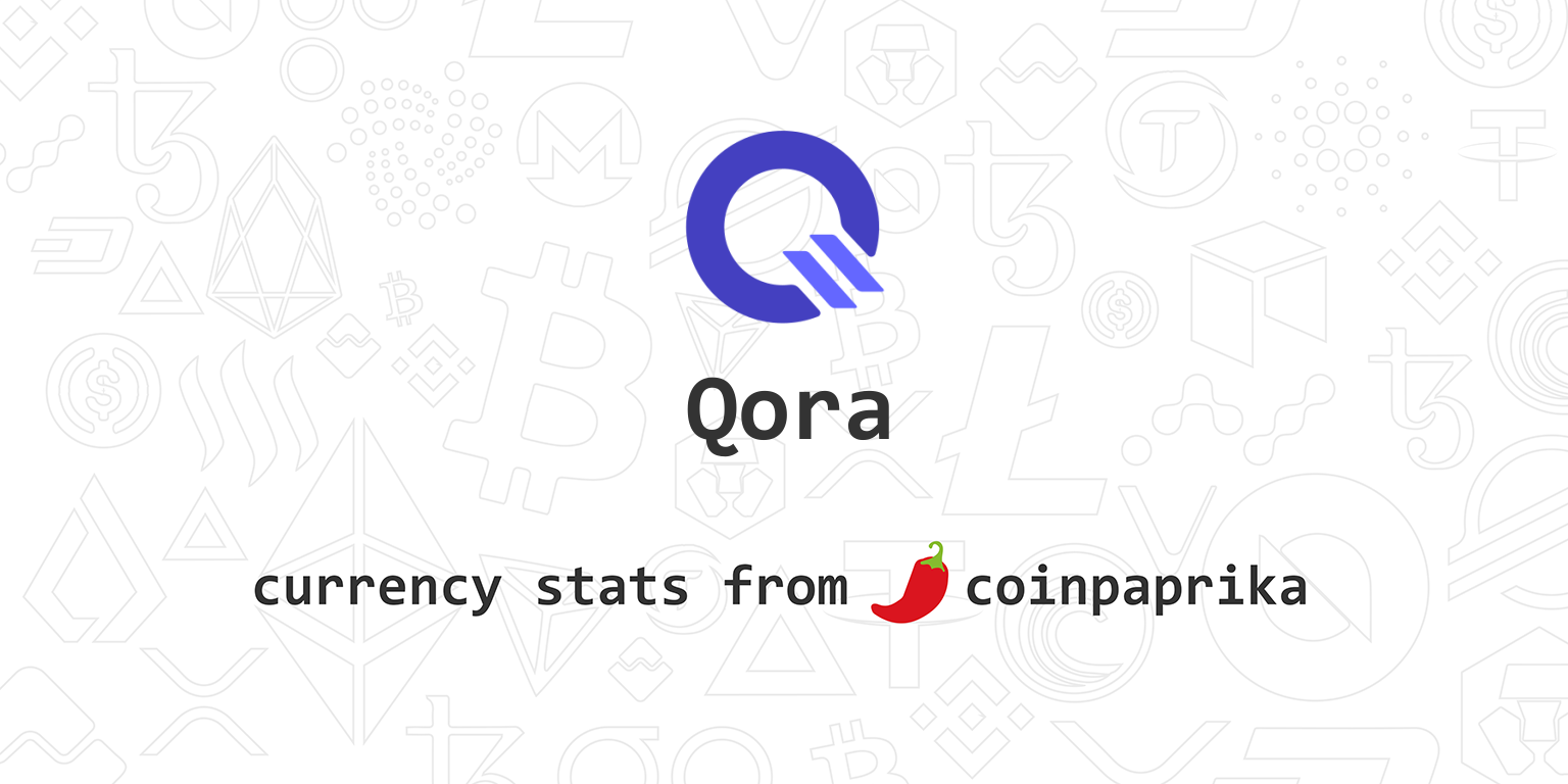 Qora crypto currency exchange rates btc official website merit list
