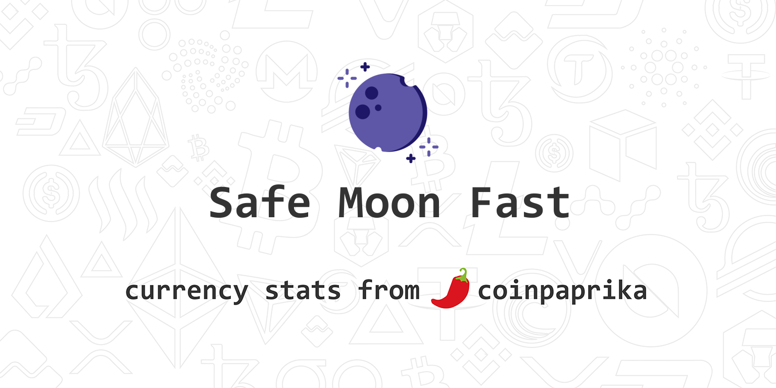 Safe Moon Fast (SMF) Price, Charts, Market Cap, Markets ...