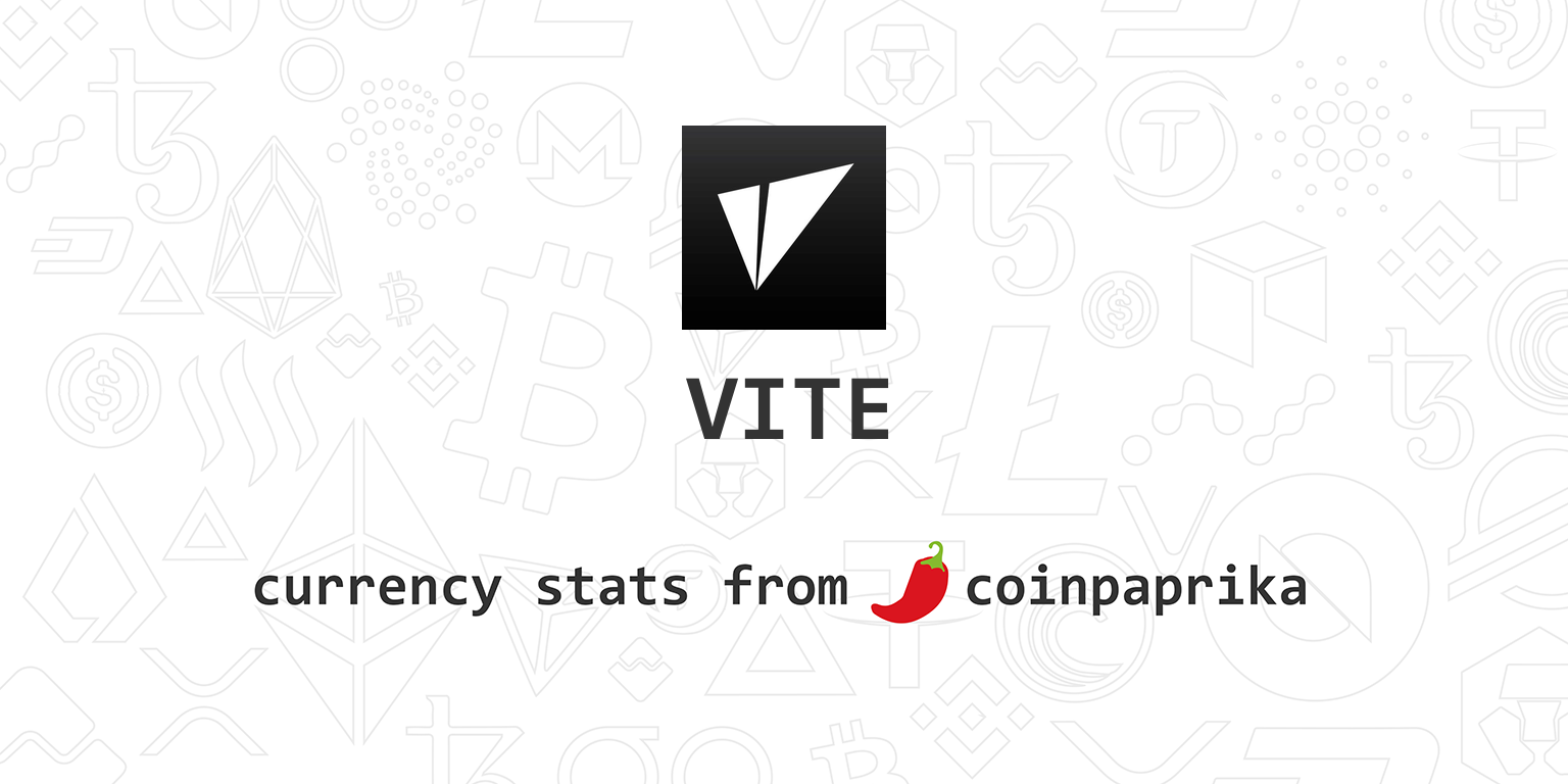 VITE (VITE) Price, Charts, Market Cap, Markets, Exchanges ...