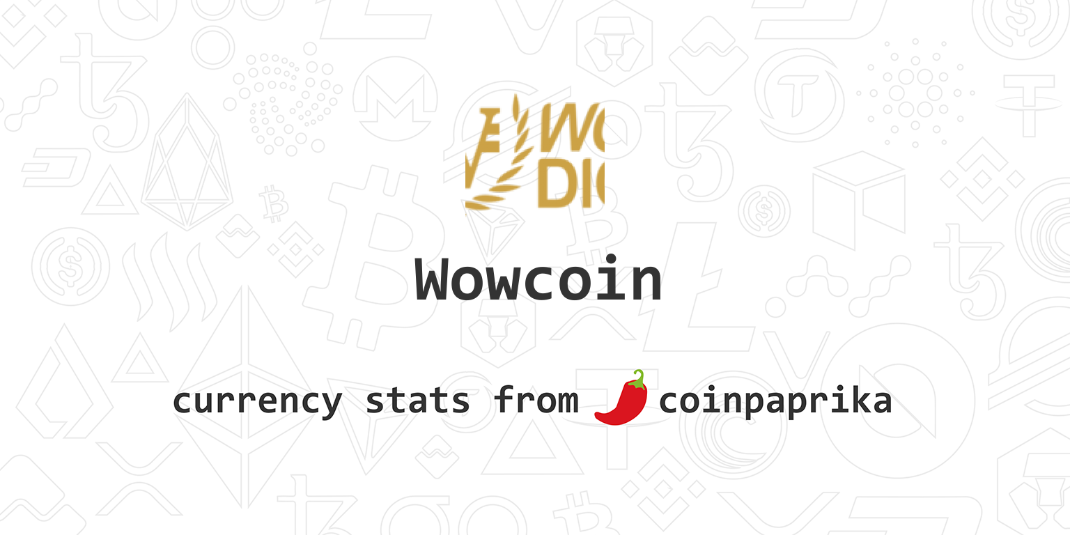 wowcoin crypto currency exchange