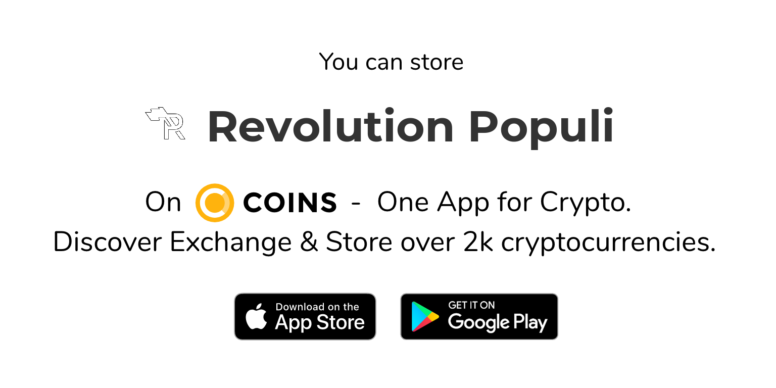COINS - Secure Revolution Populi Wallet | Best Non-Custodial Mobile Wallet  | One App for Crypto