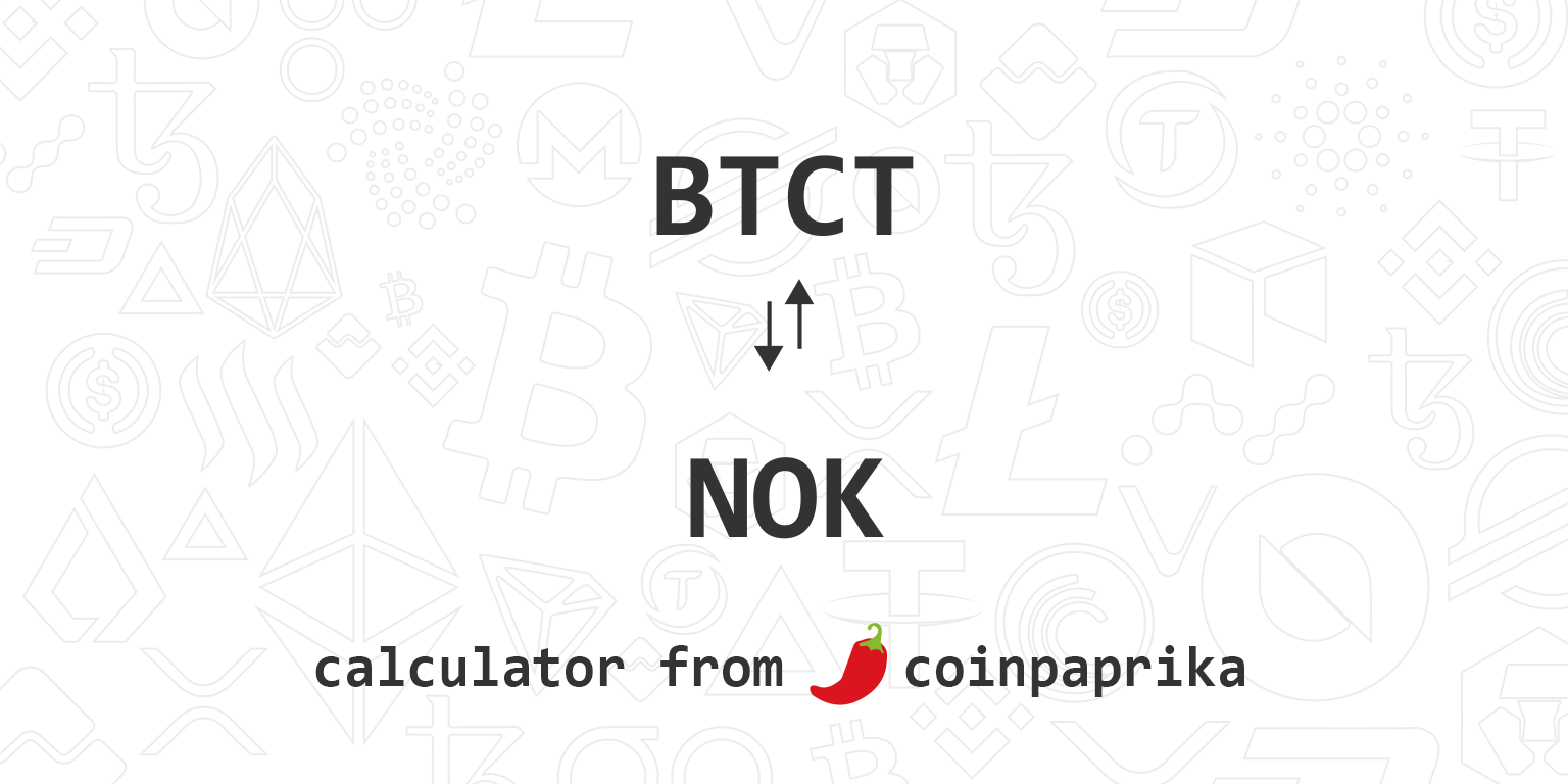 4 Bitcoin a NOK , Tasso di cambio di valuta di Bitcoin e Krone