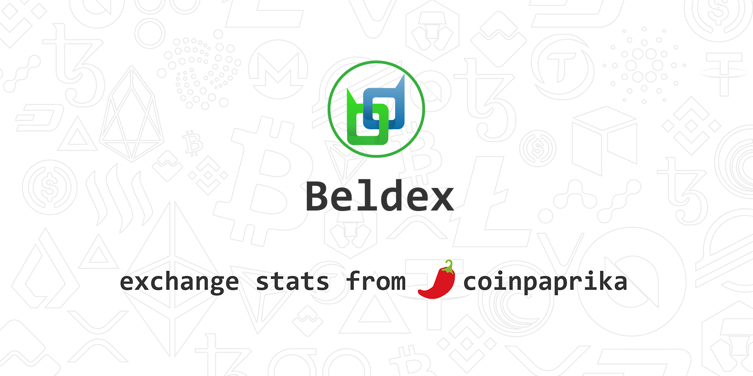 Beldex Exchange Statistics | Beldex Volume, Markets ...