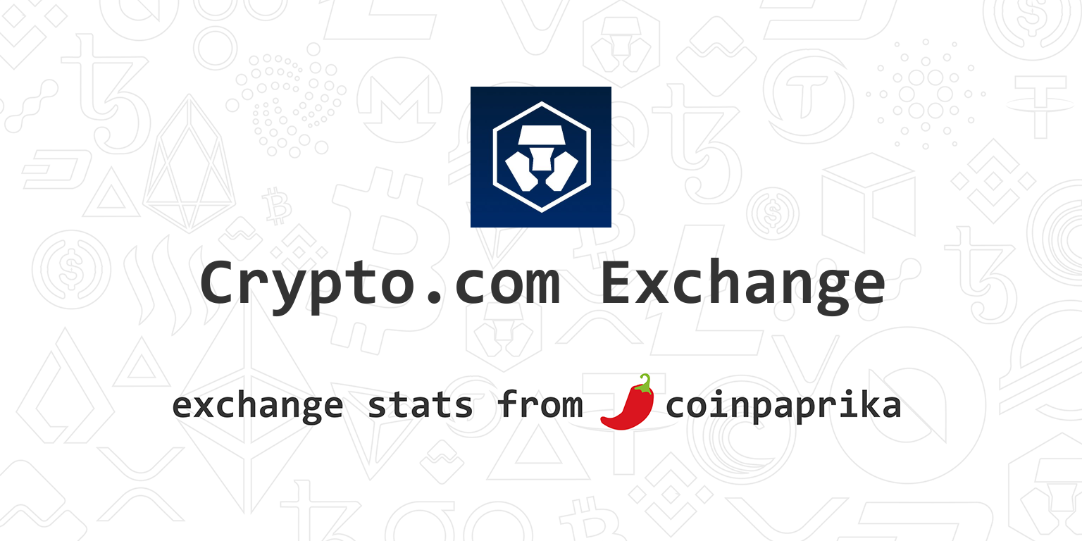 statistics on crypto exchanges