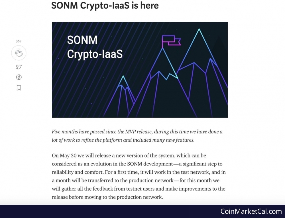 SONM Crypto-IaaS Release image