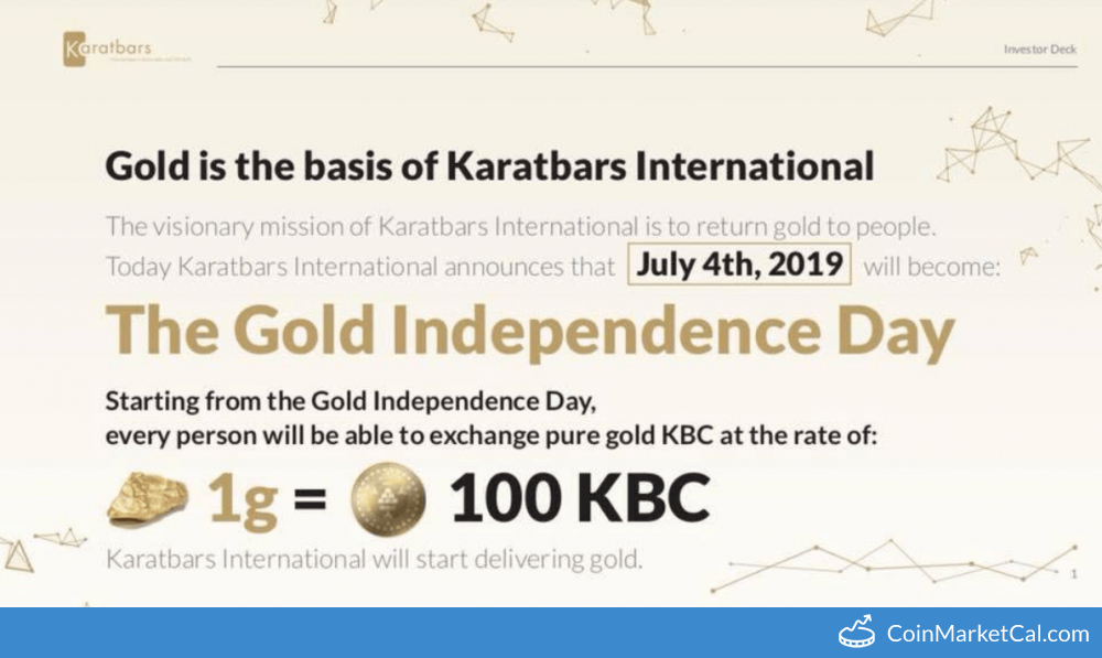 Gold Independence Day image