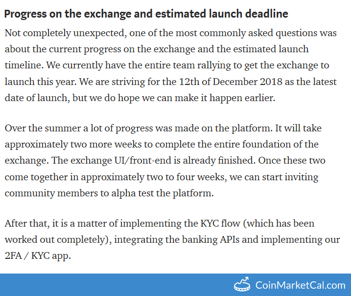 Exchange Launch image
