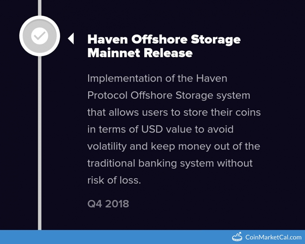 Offshore Storage Mainnet image