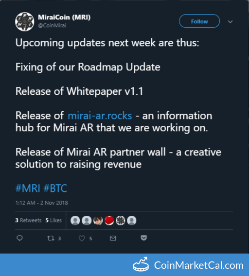 Mirai Whitepaper Update image