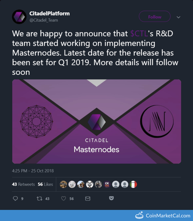 Masternodes Implemented image