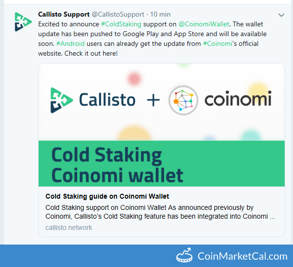Cold Staking Feature on Coinomi image