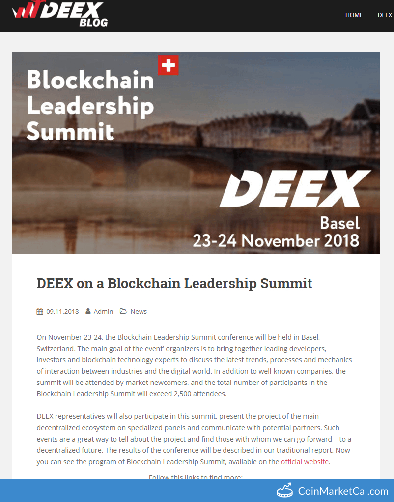 Blockchain Leadership Summit image