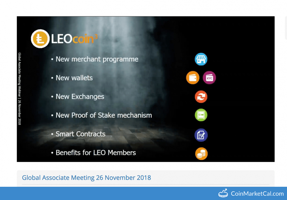 LEOcoin 3 Release image