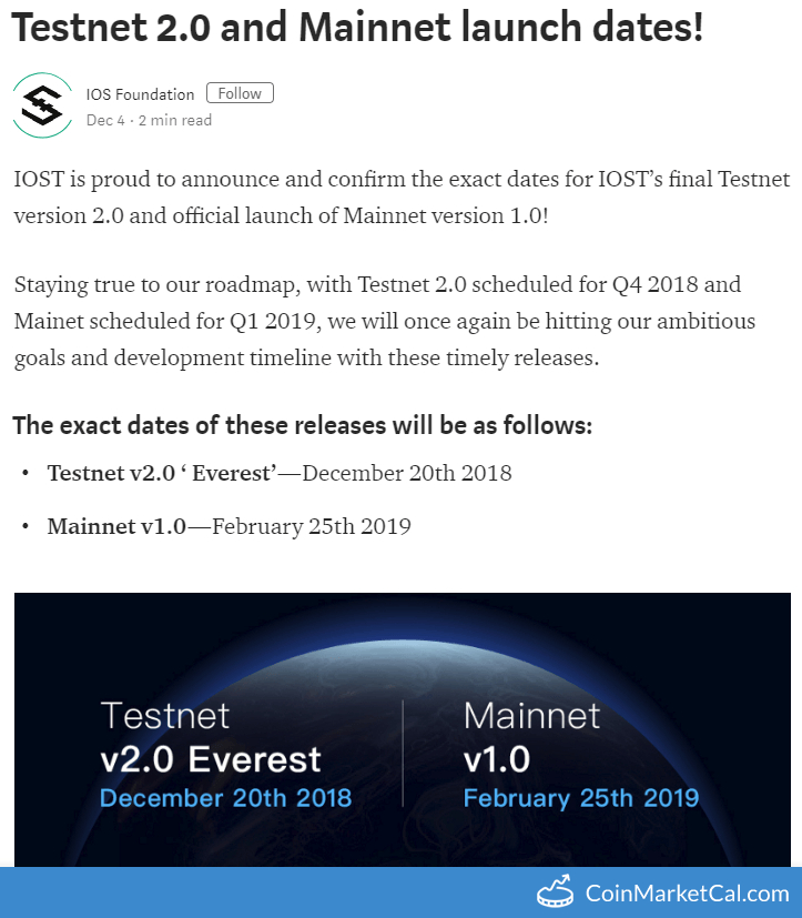 Mainnet v1.0 Launch image