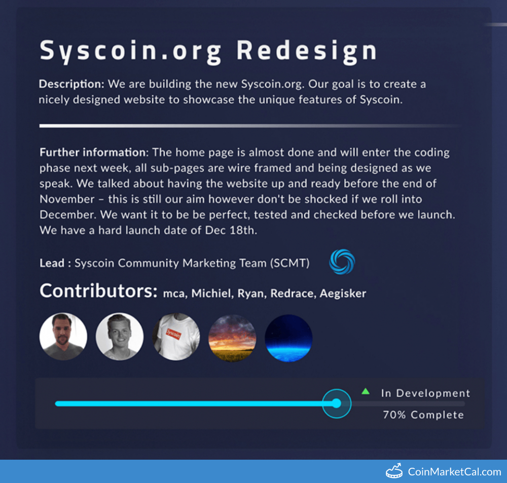 Syscoin Rebranding image