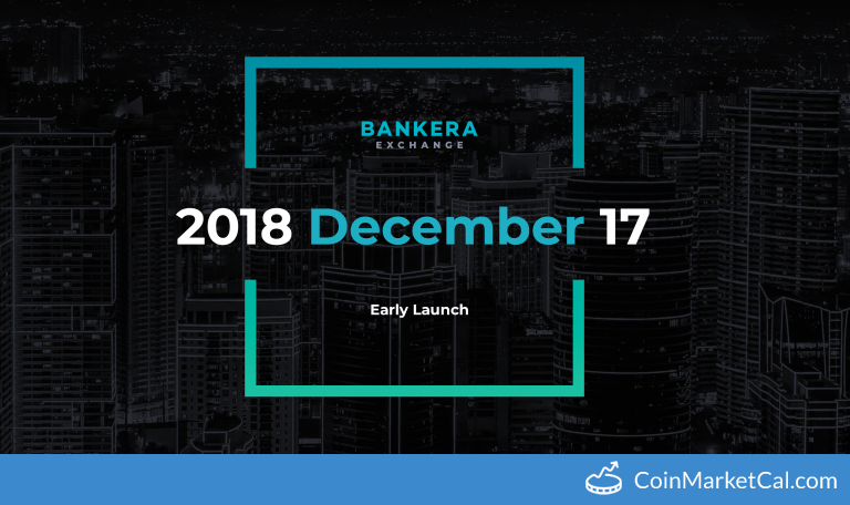 Bankera Exchange Launch image