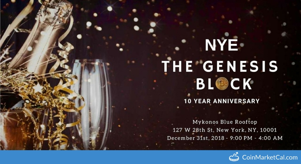 Genesis Block Anniversary image