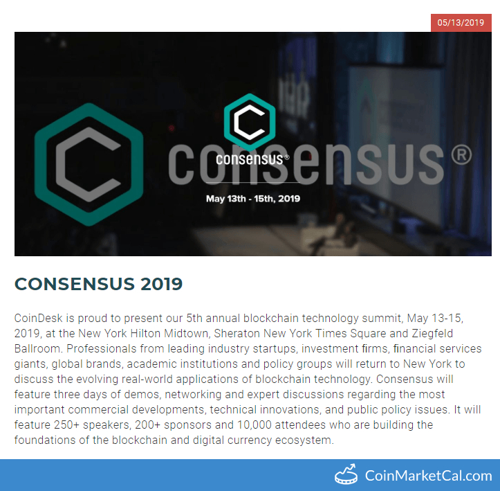 CONSENSUS 2019 image