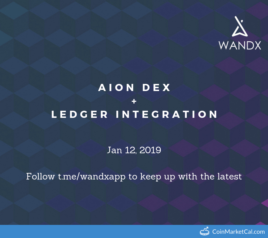 AION DEX + Ledger Int. image