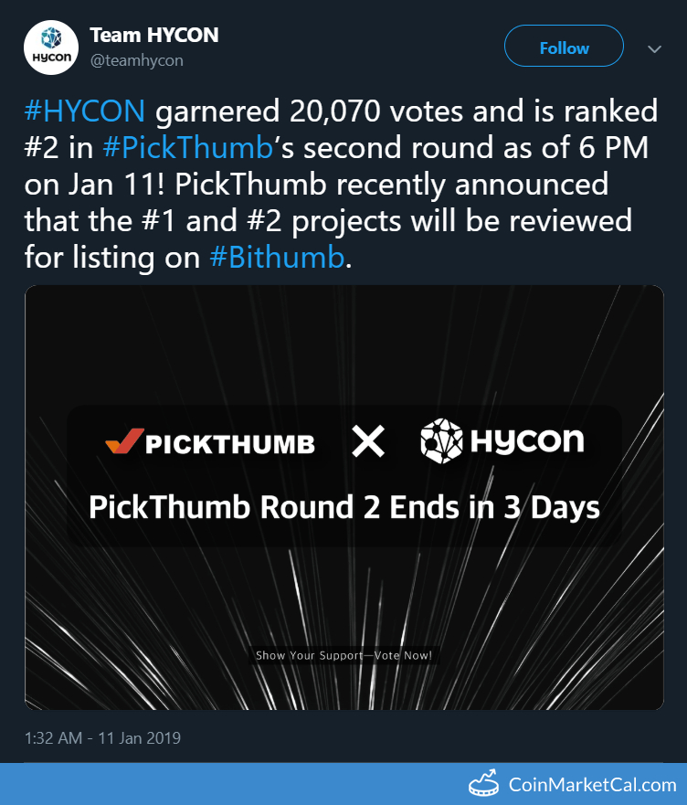 Bithumb Listing Vote Ends image