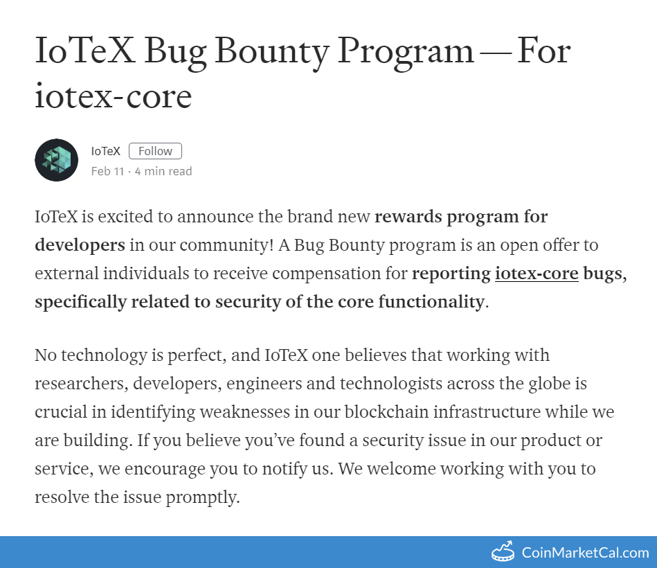 Bug Bounty Program Ends image