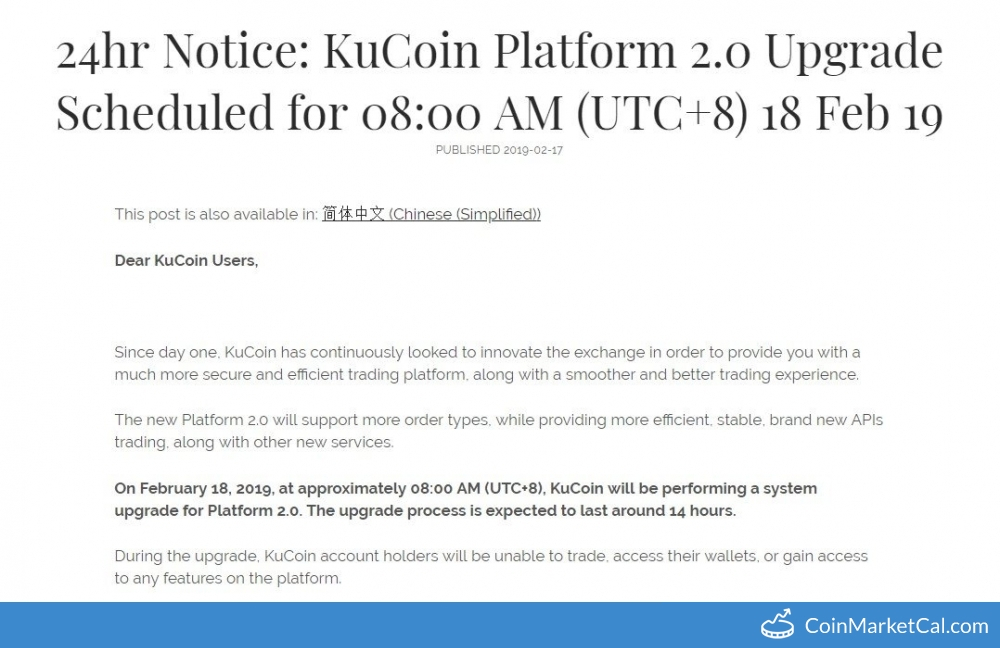 KuCoin Platform 2.0 image