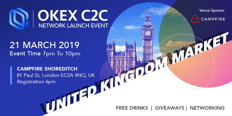 OKEx C2C Network Launch Event - United Kingdom image