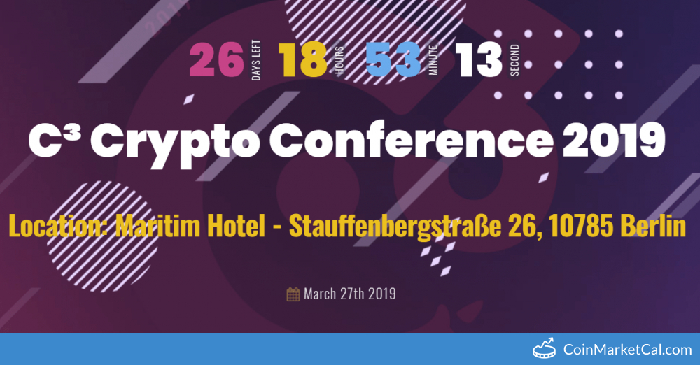 C³ Crypto Conference 2019 image
