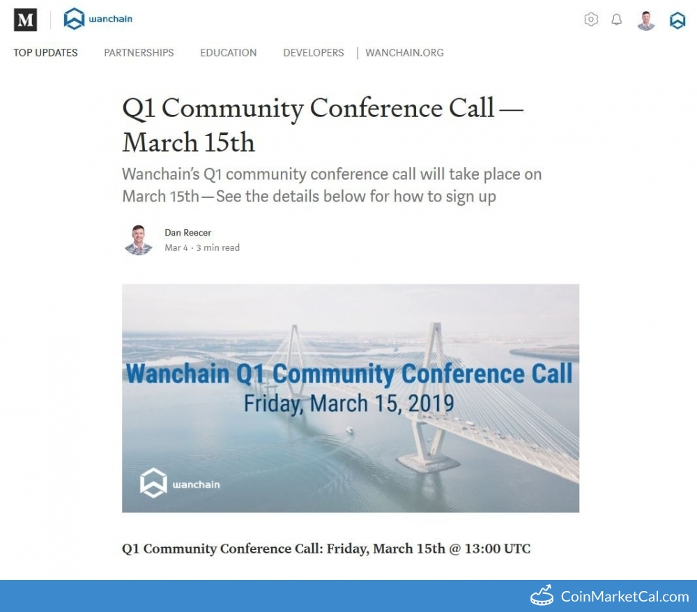 Q1 Community Conf. Call image