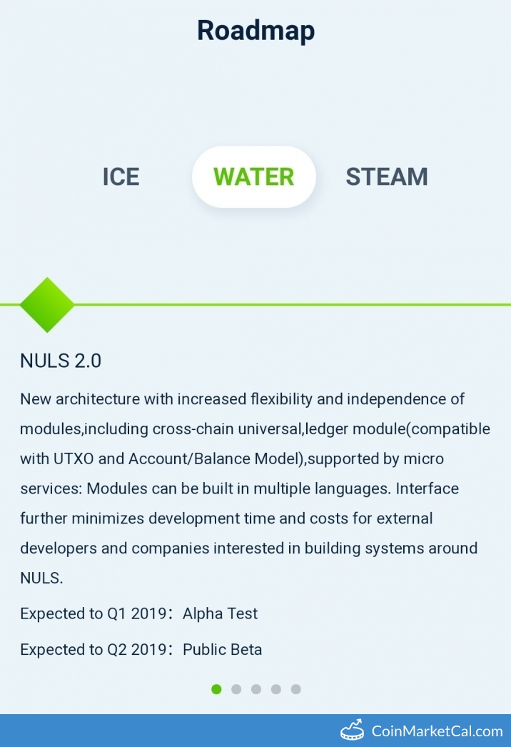 NULS 2.0 Alpha Test image