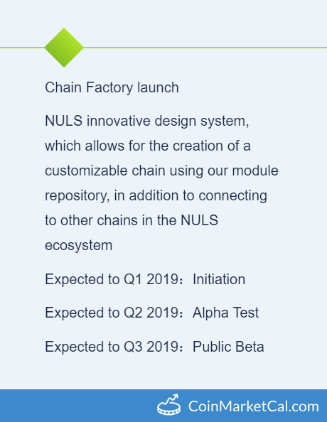 Chain Factory Public Beta image
