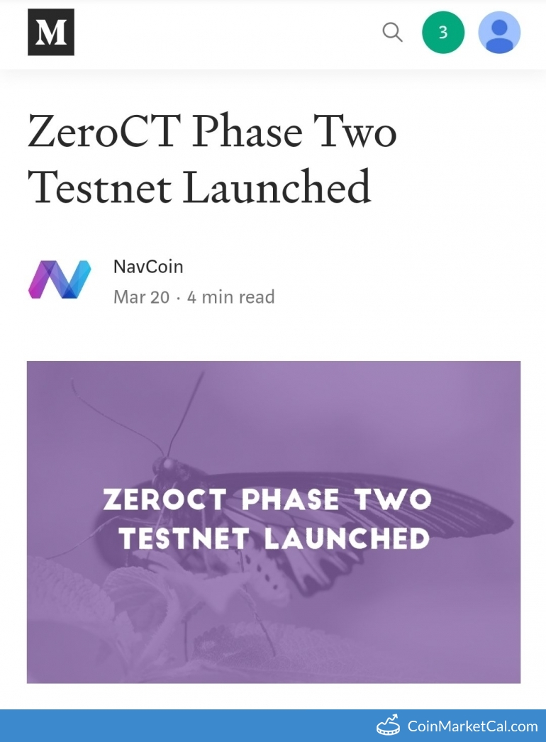 ZeroCT Testnet Launch image