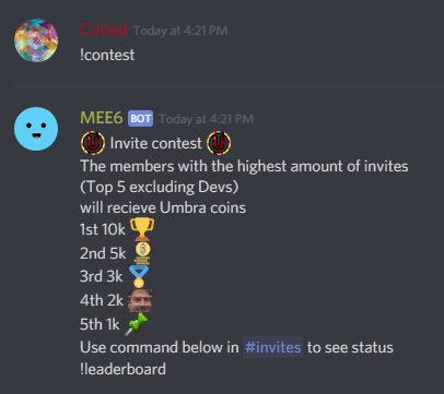 Discord Invite Contest image