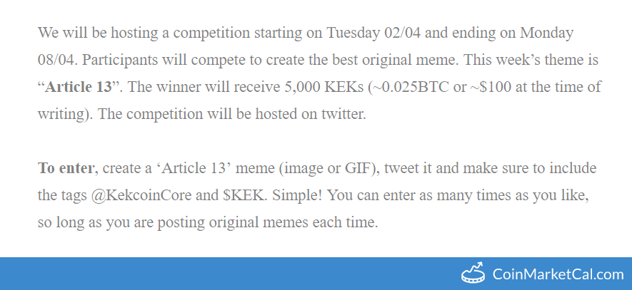 Meme Bounty Competition image
