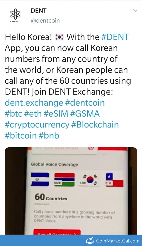 Korea Added to Dent App image