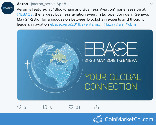 Aeron at EBACE 2019 image