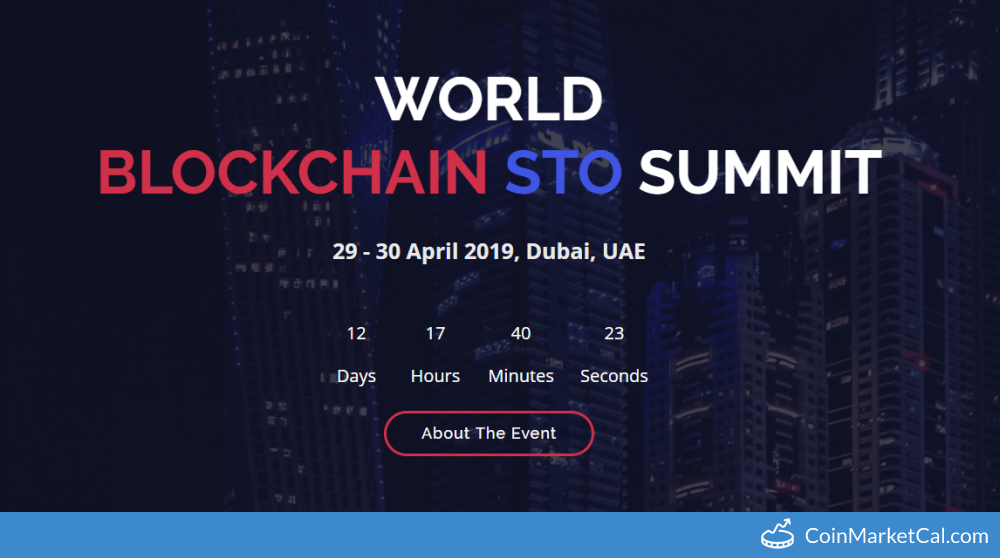 World Blockchain STO Summit Dubai image