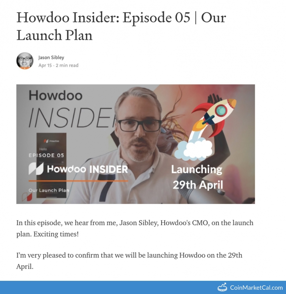 Howdoo Launch image