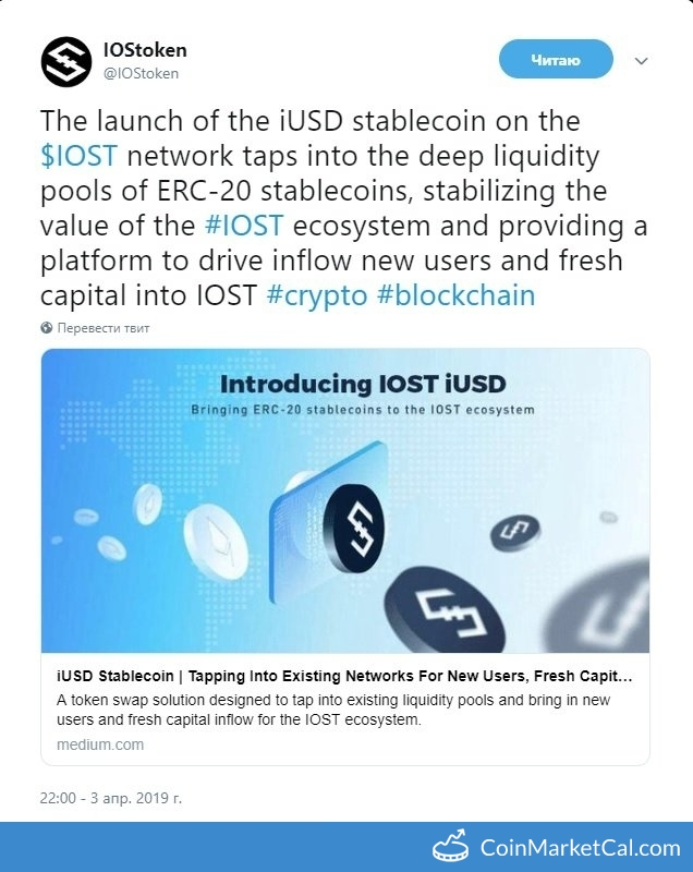 IUSD Stablecoin Launch image