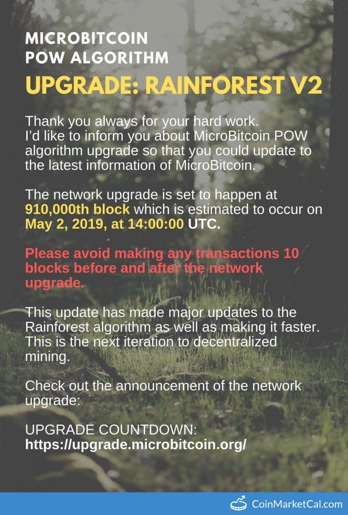 Upgrade: Rainforest v2 image