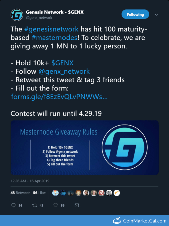 Masternode Giveaway Ends image