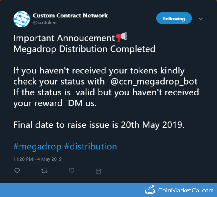 Megadrop Distribution Issue End image