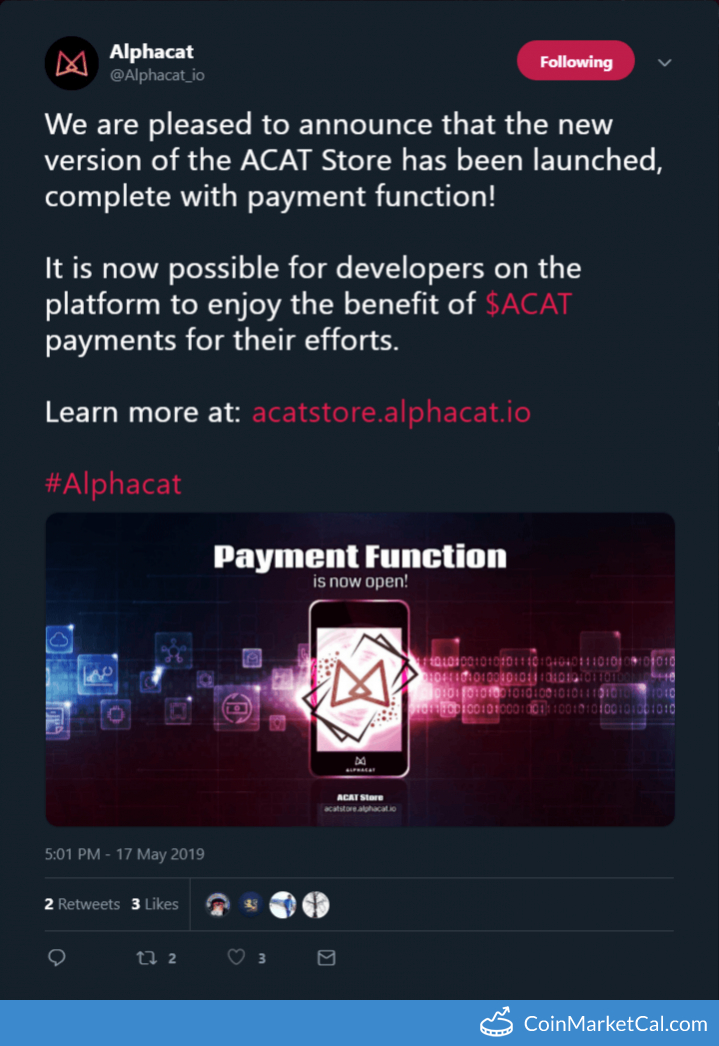 ACAT Store Update image